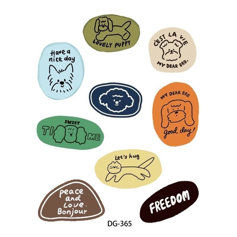 Big Stickers Pack of 3