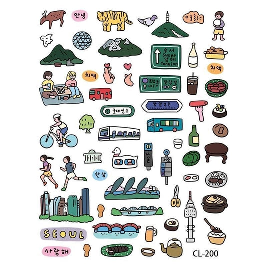 Small stickers pack of 3